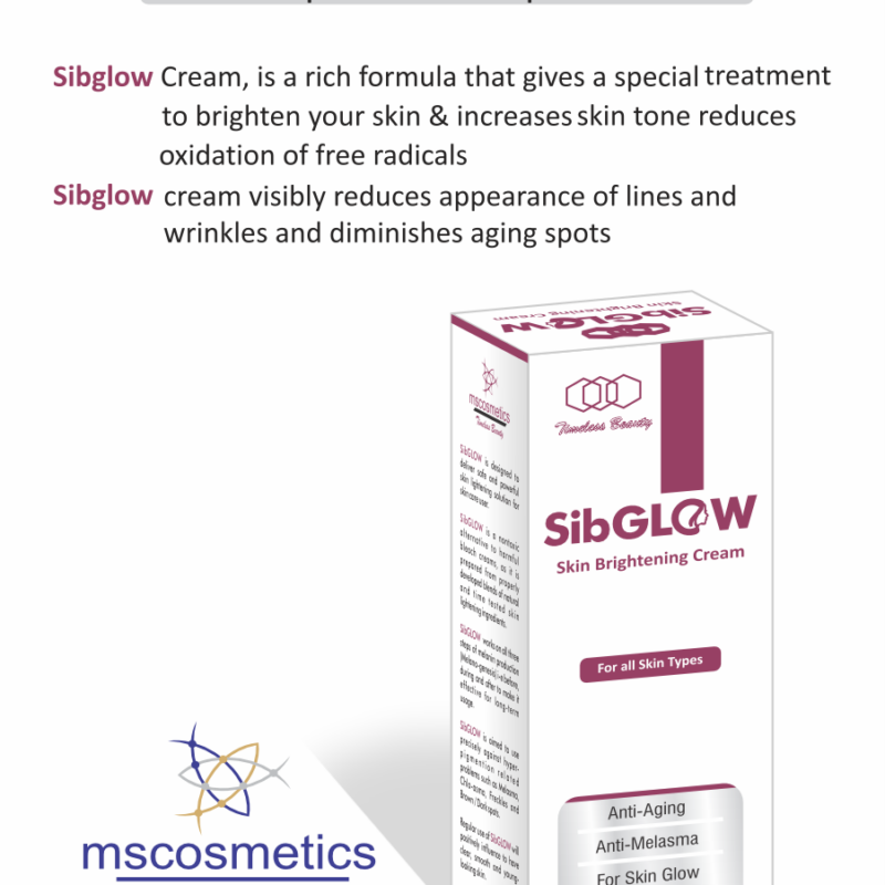 Sib Glow brightening cream 30g mini details